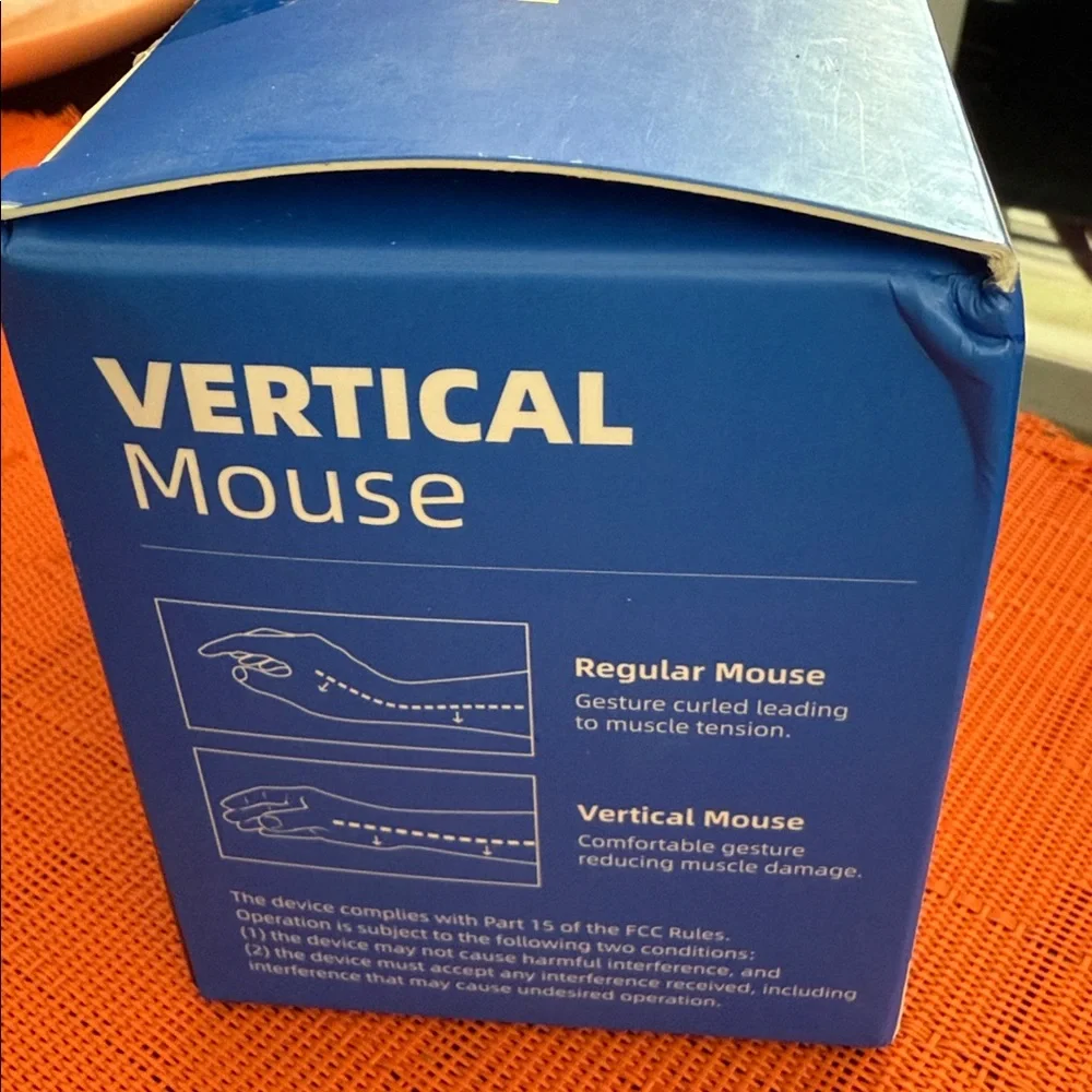 Black Vertical Mouse